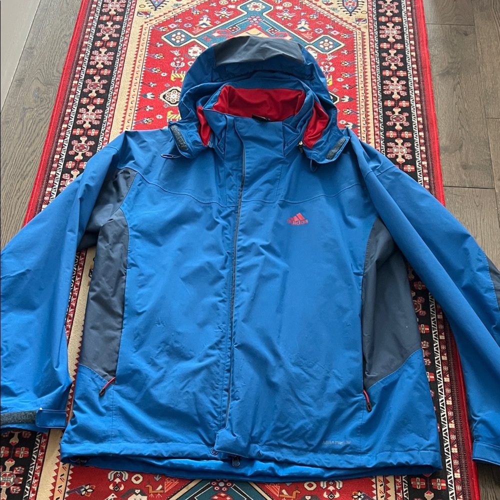 Adidas Men's Climaproof Jacket with detachable hoodie Mint condition